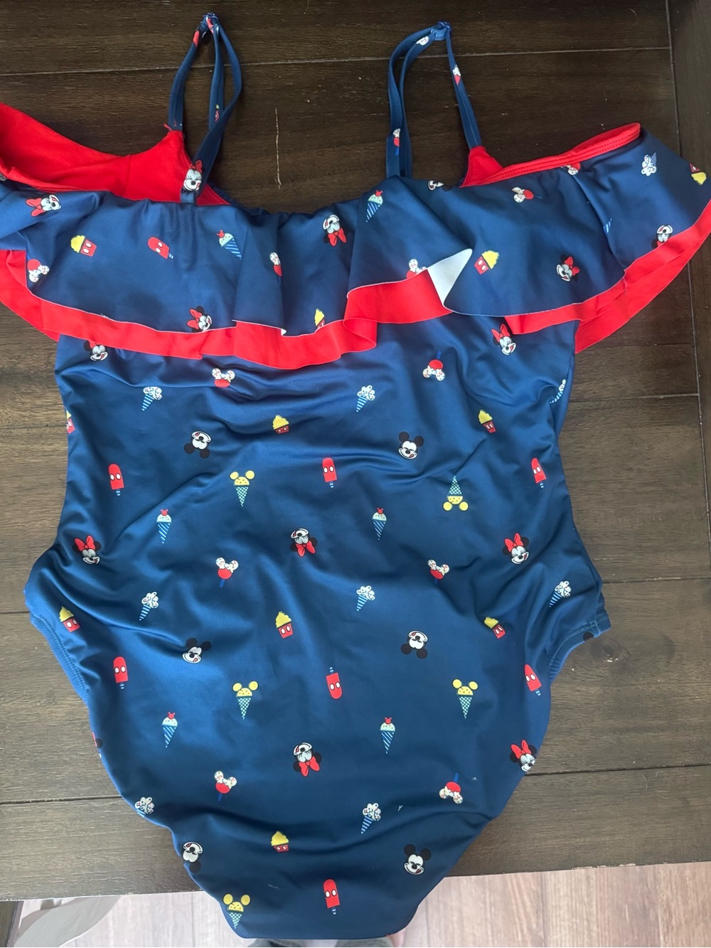 Disney Parks Women’s One Piece Disney Snacks Swimsuit - Picture 4 of 5
